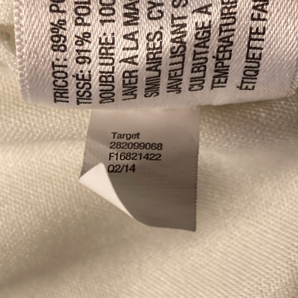 Xhilaration (Target) Navy Blue And White Sleeveless Dress - Picture 12 of 12